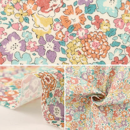 [From quantity 5] Fabric "Liberty Liberty Print NylonOxford Michele Multicolor 3636017-J20B] Liberty Japan