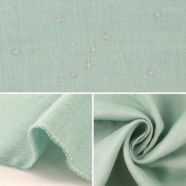 [De la cantidad 5] Fabric "Wasza W Patrón de estrella del cáscara Blue KTS6430-Q" Algodón Kobayashi Algodón Kobayashi Kobayashi Fibra