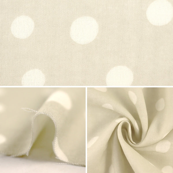 [From quantity 5] Fabric "Wooly French Gauze Cream 38083-2a"