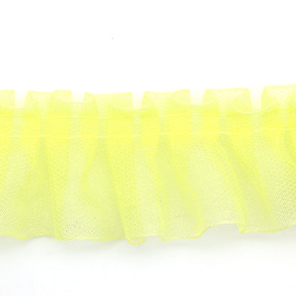 [From quantity 5] Race "Tulle Box Yellow 4th color IR013"