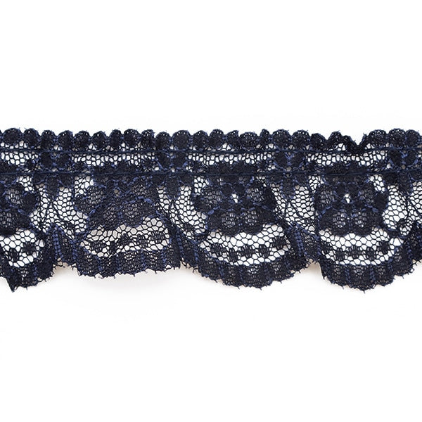 [From quantity 5] Race "Russell frill width about 3.5cm dark blue 51462Y-17"