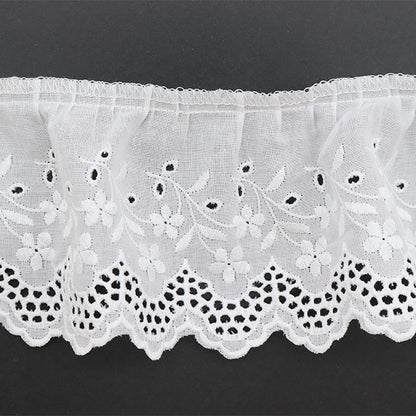 [From quantity 5] frillsRibbonTape "Cotton frills No. 1 color 8161F-1"