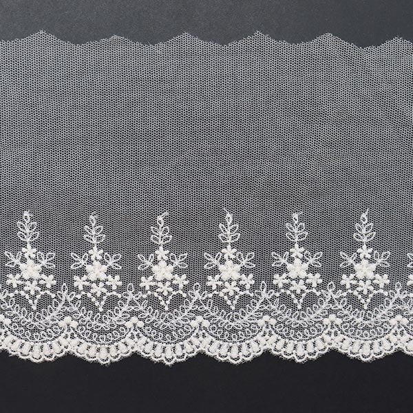 [From quantity 5] RaceRibbonTape "Tulle Lace Width generated T24368-12"