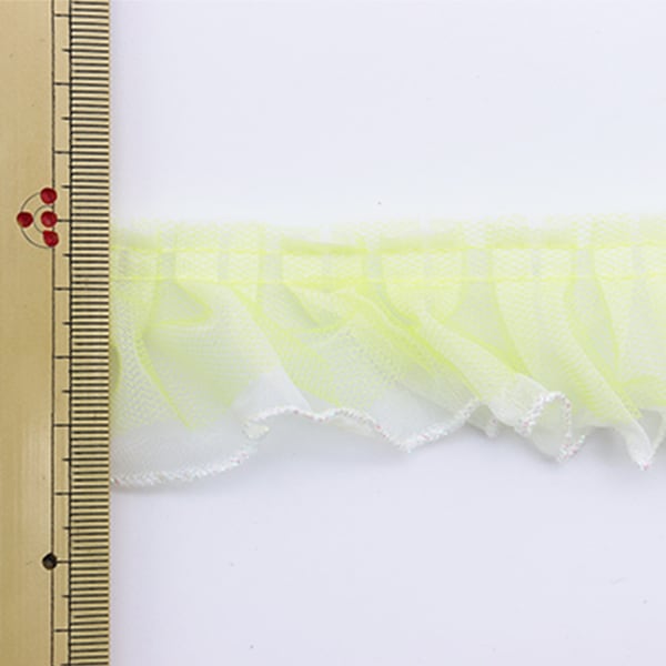 [Dalla quantità 5] razza "tulle frill 4th color yellow IR005"