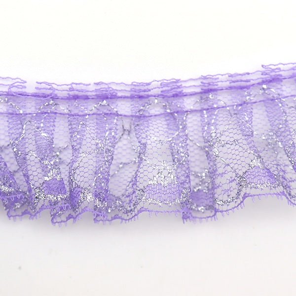 [수량 5에서] 레이스 "Russell Frill 10s Ban Color Purple YD03415"