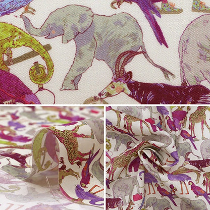 [Da 5] Fabric "Liberty Liberty Print Tanalone Cue per lo zoo 3634160-ae" Liberty Japan Liberty Giappone