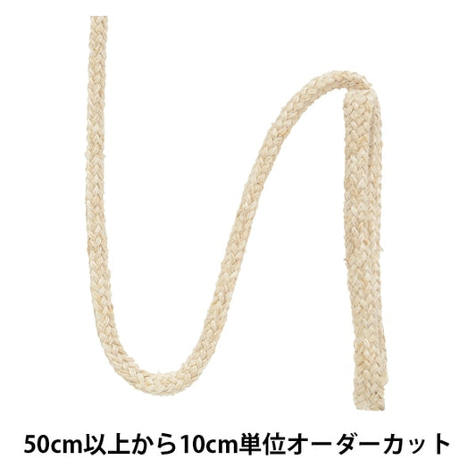 [Aus Menge 5] HandwerkBesätze "Hanf gemischte Spindelcode Runde String Breite ca. 6mm 125-2-777"