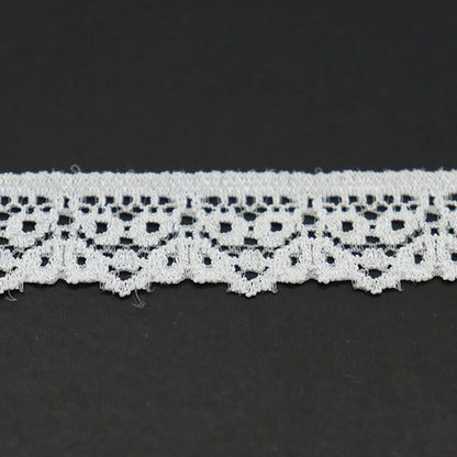 [Aus Quantität 5] Race Ribon Tape "Stretch Russell Lace Off White F1008"