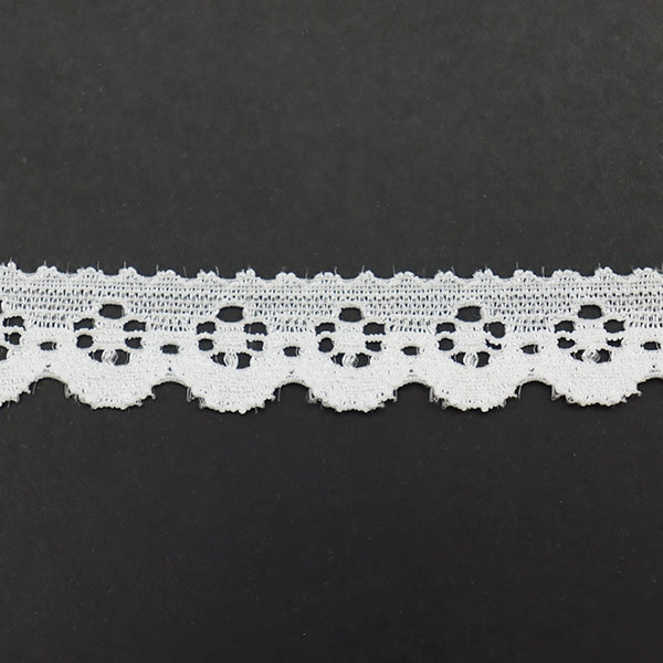 [Aus Quantität 5] Race Ribon Tape "Stretch Russell Lace Off White F1018"