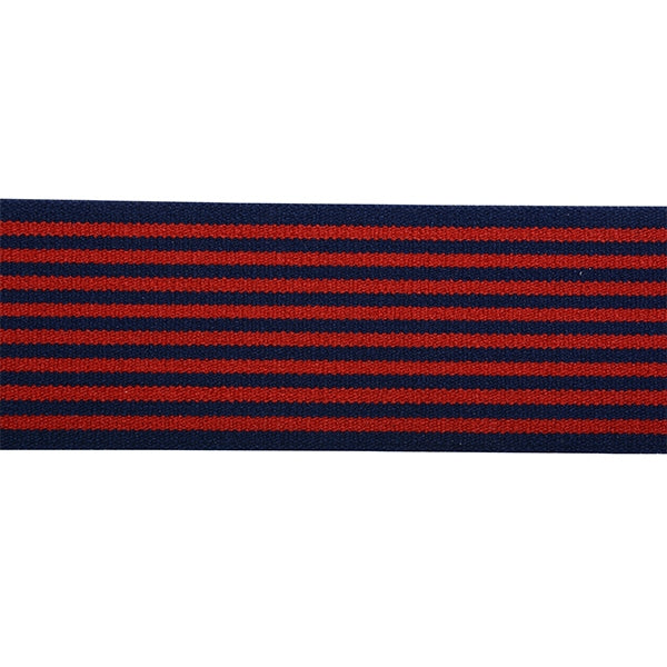 [Aus Quantität 5] Handwerkband "West Stripe Stretch Tape 355 Color Navy Blue X Red 114-349"