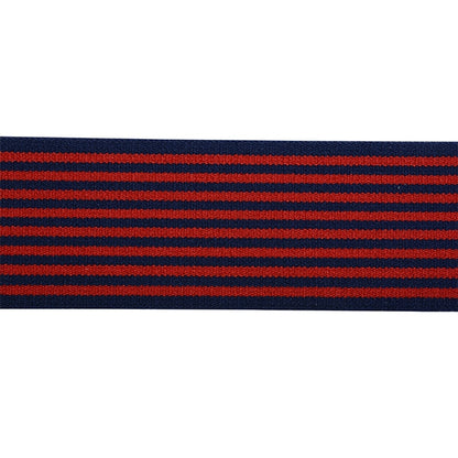 [Aus Quantität 5] Handwerkband "West Stripe Stretch Tape 355 Color Navy Blue X Red 114-349"