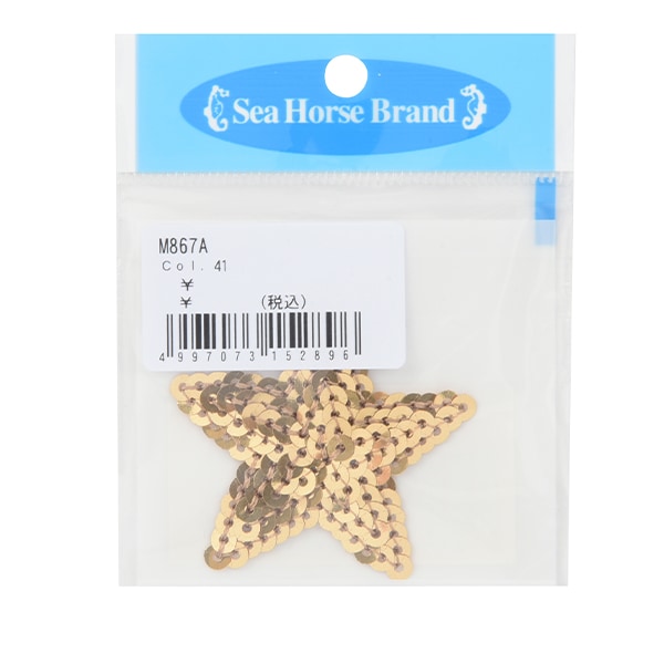 ワッペン 『スパンコールモチーフ M867-41』