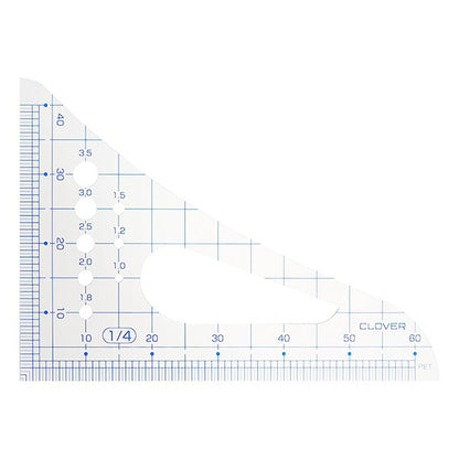 量尺 “格兰特三角终端1/4 25-015” Clover