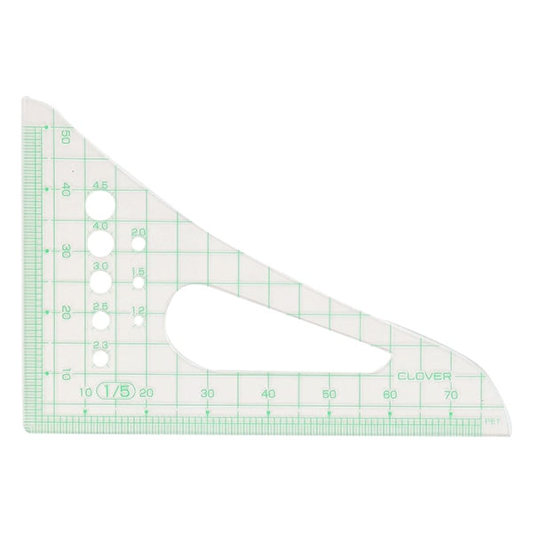 量尺 “格兰特三角终端1/5 25-016” Clover