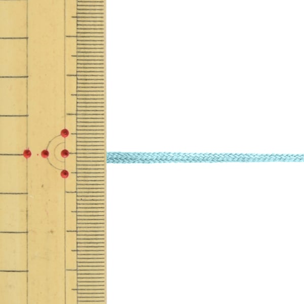 [Dalla quantità 5] stringa artigianale "String a colori circa 3 mm 17 ° colore 100-17"