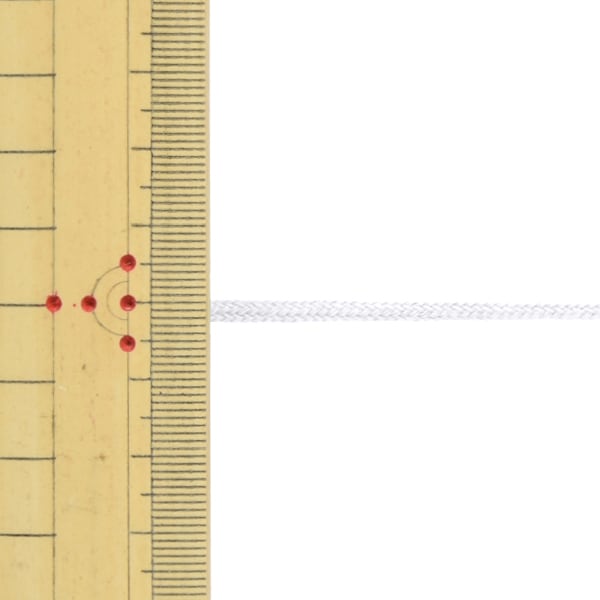 [Aus Quantität 5] Handwerkszeichenfolge "Farbzeichenfolge ca. 3mm 01 Farbe 100-01"