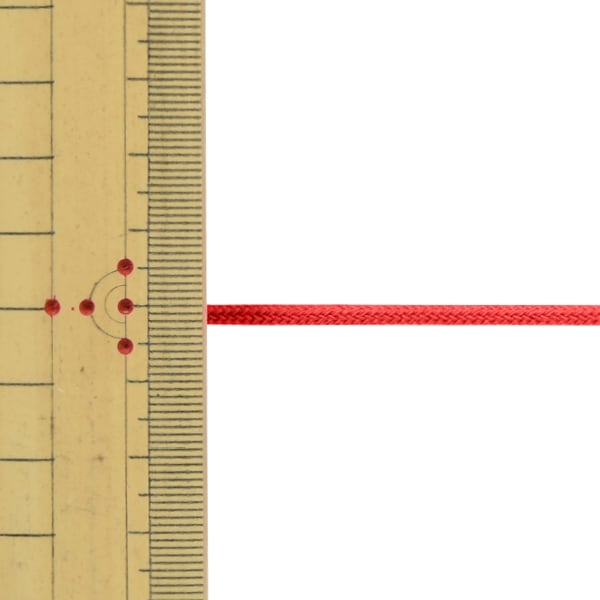 [Aus Quantität 5] Handwerkszeichenfolge "Farb String ca. 3mm 05 Farbe 100-05"