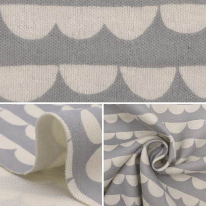 [De la cantidad 5] Fabric "Skallap Grey KTS6739-E" Cotton Kobayashi Algodón Kobayashi Kobayashi Fibra