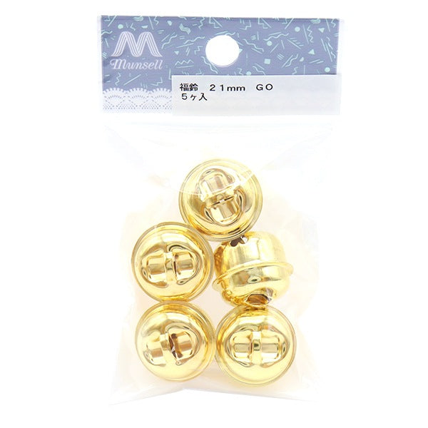 手芸金具 『福鈴 2.1cm ゴールド』