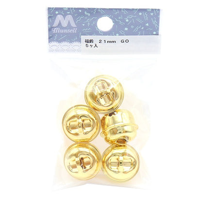 手芸金具 『福鈴 2.1cm ゴールド』