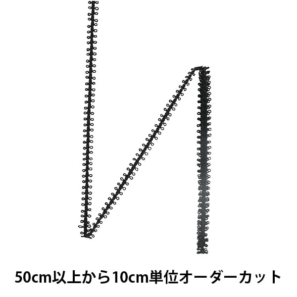 [來自數量5]飾邊 黑色111-381-009]