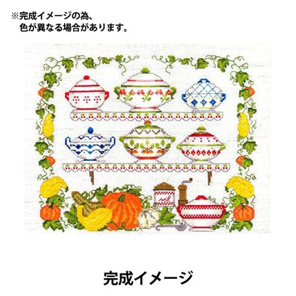 ImportEmbroidery kit "Le Bonheur des Dames (Le Vonour Dum) Salad Ball 1026"