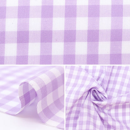 [De la cantidad 5] Fabric "Teñido Goma grande Violeta Luz Violeta CO-GIL-LVI"