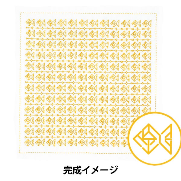 Kit de broderie "kit kit sashiko kit hana no hana fun goldsfish sk-417" olympus olim pass