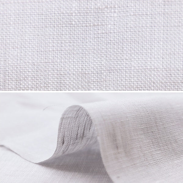 [From quantity 5] Fabric "French linen plain beige KMC-10433-18"