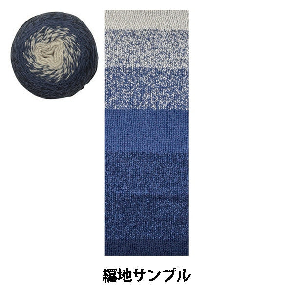 Fall and winterYarn "Antibacterial Wonder Wool 5 No. 5 Navy & Gray" WORLD FESTA World Festa