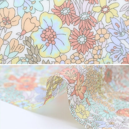 Fabric "Liberty Liberty Print Laminat Cut Cross ca. 30 x 50 cm Margaret Annie CR3631165-We" Liberty Japan