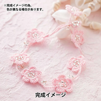 Ручной комплект "Bracelet Bracelet Peach Flowel Ok-001"