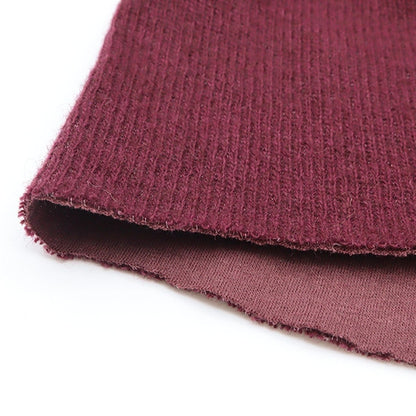 [De la cantidad 5] Tela "W/NYW Face Jersey Wine x Wine YG11044-10"