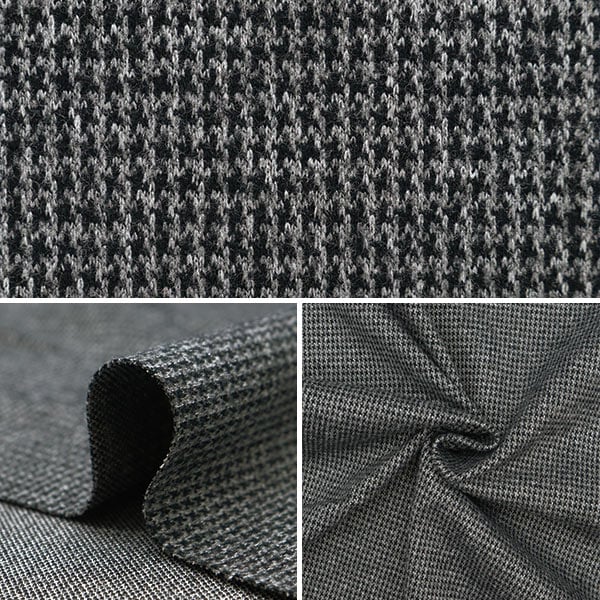 [De la cantidad 5] Tela "Ropa de tono de lana el estiramiento SOLOTEX FLUN FRAN GRIS YG11060-1"