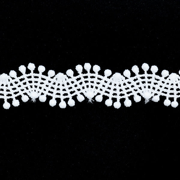 [De la cantidad 5] Raza "Lace White aproximadamente 1,5 cm de ancho Isy-6-21-15"