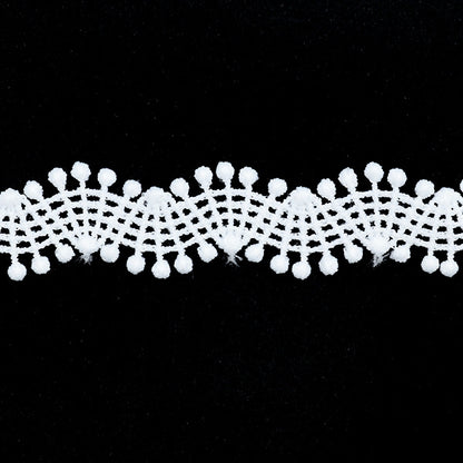 [De la cantidad 5] Raza "Lace White aproximadamente 1,5 cm de ancho Isy-6-21-15"