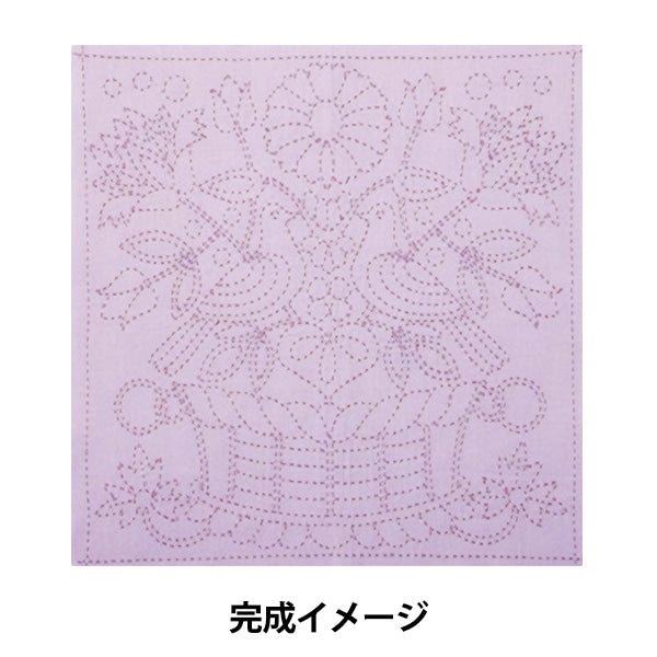 Kit di ricamo "Kit Fukin-fiore a mano Sashiko World France Happiness Yurikaze KSW-019" Tulip tulip