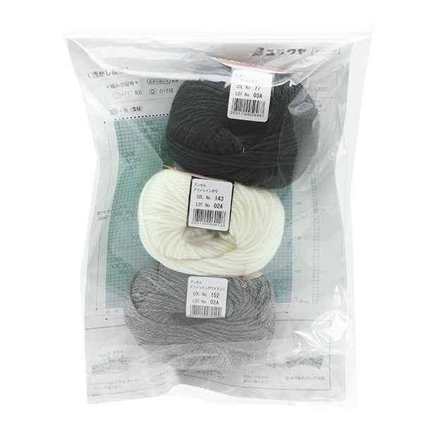 Strick-Kit "Mancell Merino Regen Bow Motiv Kit YM-1"