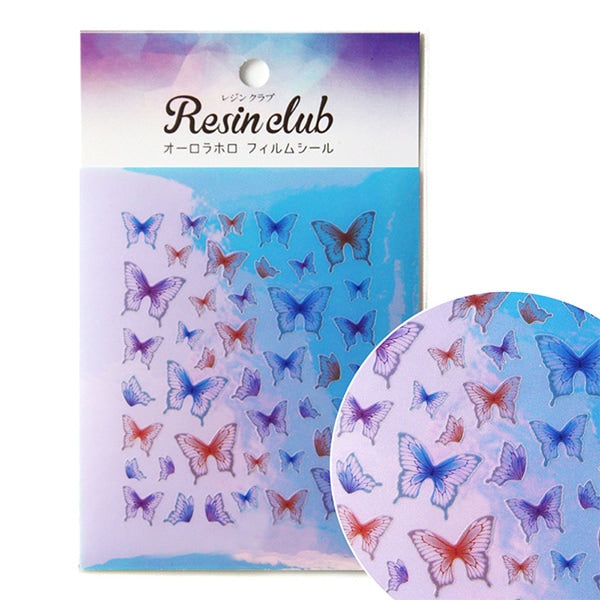 Resin Club "Resin Club Aurora Holofilm Seal Butterfly RC-OHL-102" Resin Club