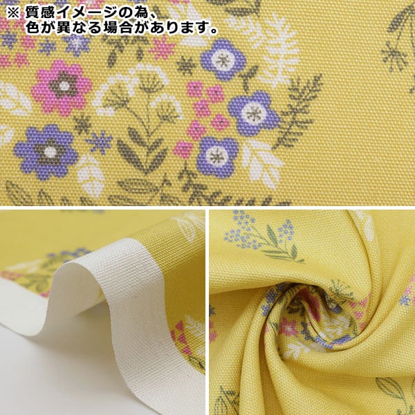 [来自数量5]织物“ Momen-T（Moment）Ox Floral Pattern Blue 142-1265-B3”