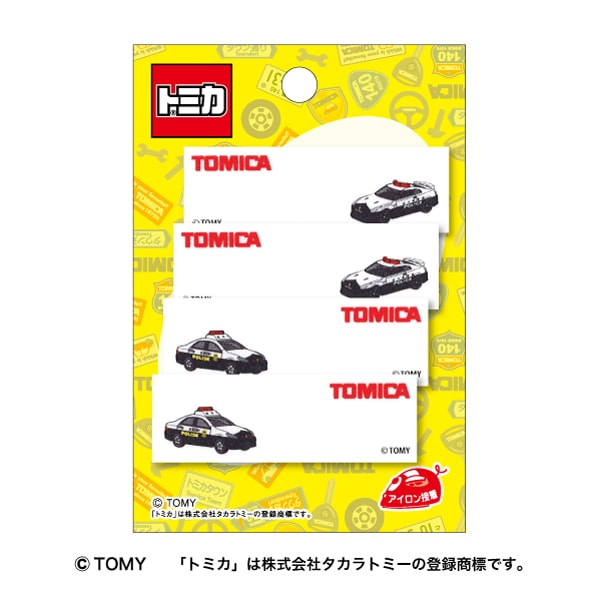 ワッペン 『トミカ まいネーム パトカー TOM23』 PIONEER パイオニア