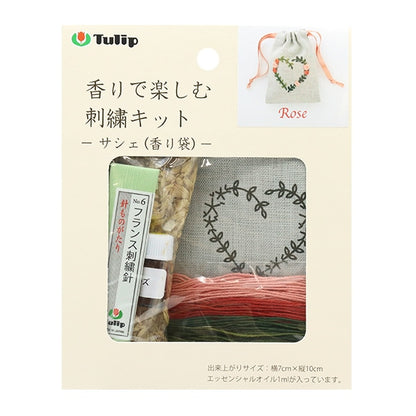 Embroidery kit "Embroidery Kit Rose EK-201" TULIP Tulip