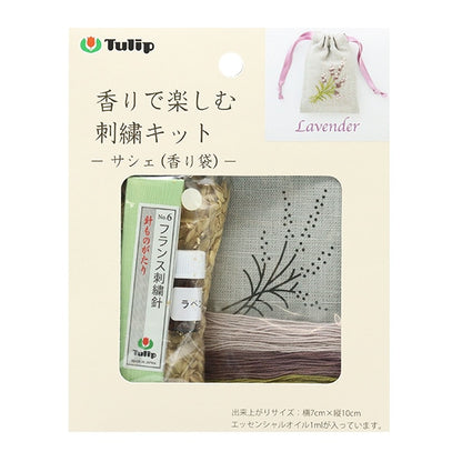 Embroidery kit "Embroidery Kit Lavender EK-202" TULIP tulip