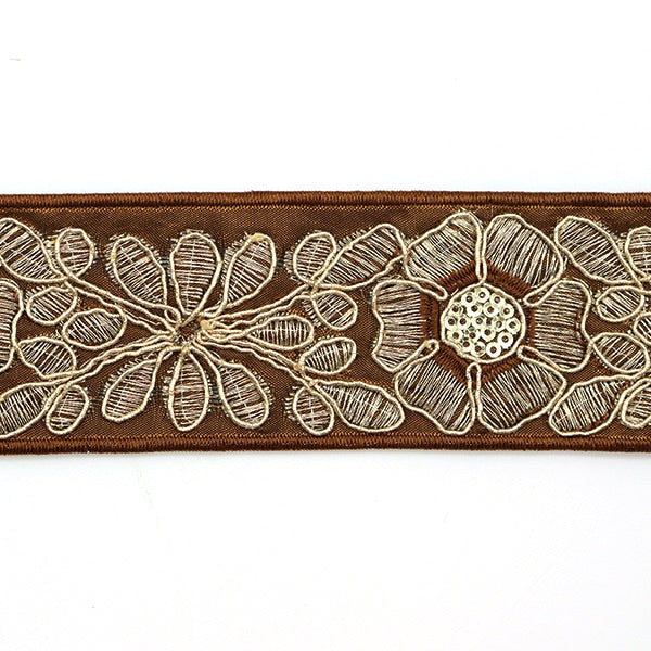 [Aus Menge 5] HandwerkBesätze "StickereiBesätze Tee ca. 4,5 cm ISY-6-21-168]