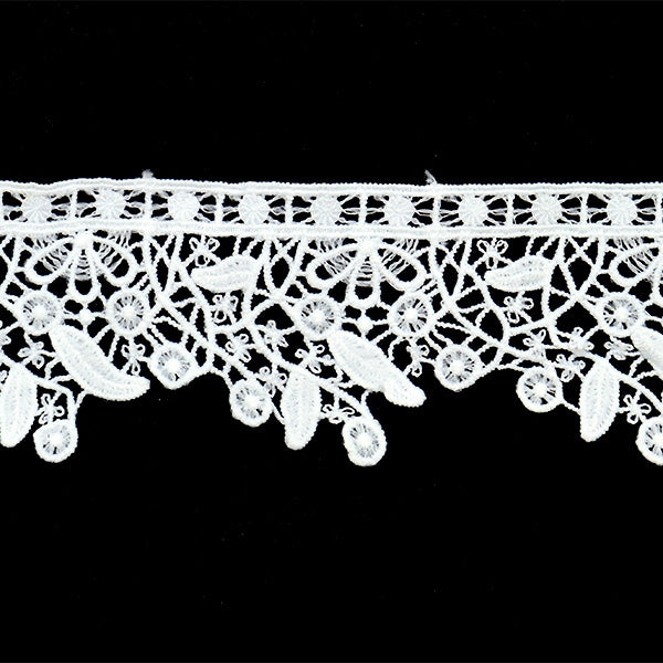 [Aus Menge 5] RasseFarbbandBand "Lace White ISY-6-21-175"