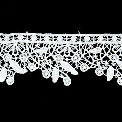 [Aus Menge 5] RasseFarbbandBand "Lace White ISY-6-21-175"