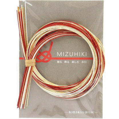 手芸材料 『水引カラーアソート 紅白 PHC-100-1』 Piece ピース