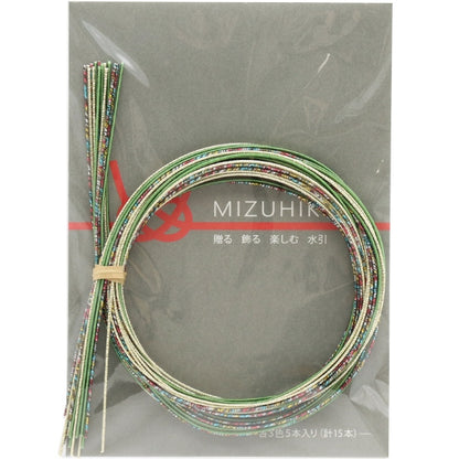 Handwerkshandwerk "Mizuhiki Farbe Sortierte Keyaki PHC-100-10" Stück Frieden