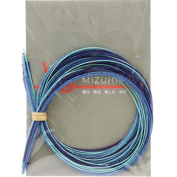 Handwerkshandwerk "Mizuhiki Farbe verschiedene AOI PHC-100-12" Stück Frieden