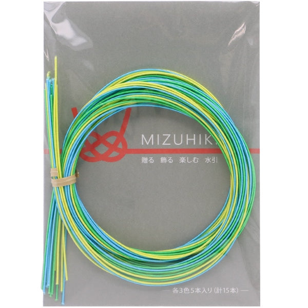 Matériau de l'artisanat "Mizuhiki Couleur Assortiment météo PHC-100-9" Préparez la paix